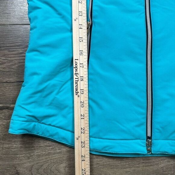 Skea Women’s Size 12 Paris Vail Snow Jacket Teal Blue Full Zip Outerwear - Picture 8 of 12